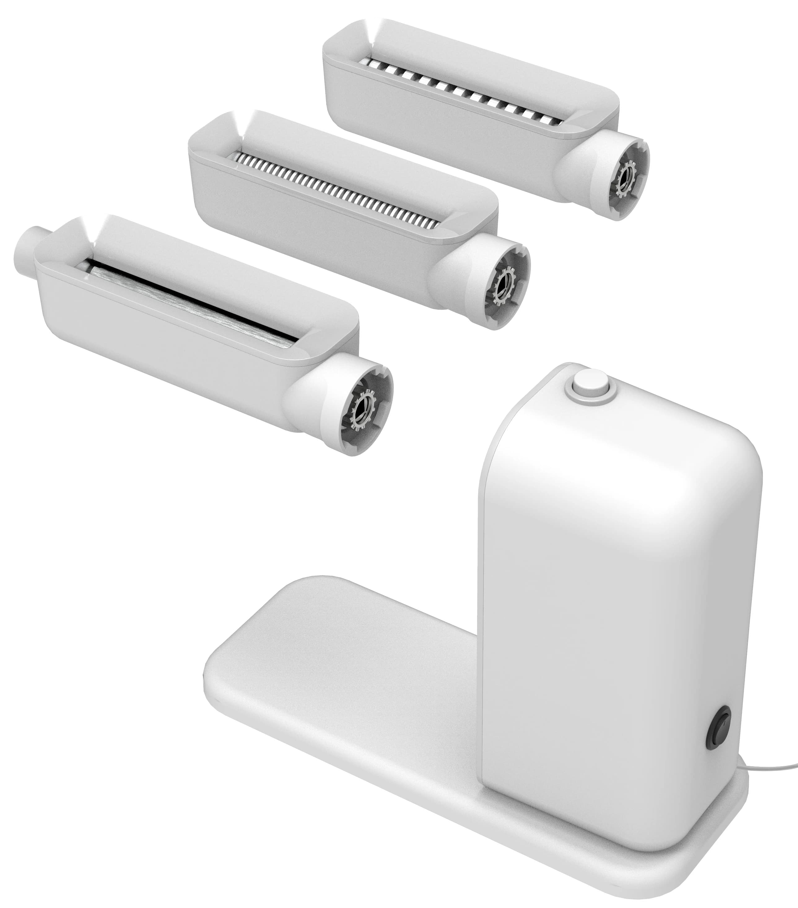 Macchina Elettrica per Pasta 120W Bianca/Nera/Grigia, per Uso Domestico, in Plastica, con Funzione di Taglio e Arrotolamento