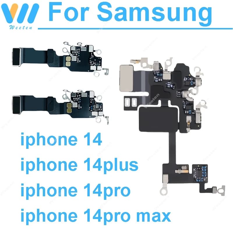 Modulo Ricevitore Wi-Fi per Apple iPhone 14 Plus e 14 Pro Max, Cavo Flessibile Connettore Antenna Segnale Cellulare, Ricambio Accessori