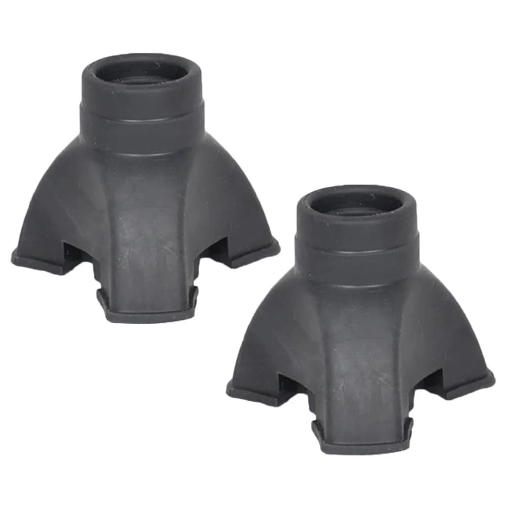 2 pcs trek stick foot cover anti-slip tips for anti-slip stick accessories for rubber walking stick spare tips for walking stick