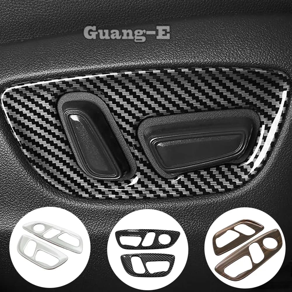 ABS Car Seat Adjustment Panel Trim Cover for Toyota Corolla Cross XG10 2022 2023 2024 + Decoration Frame Interior Accessories