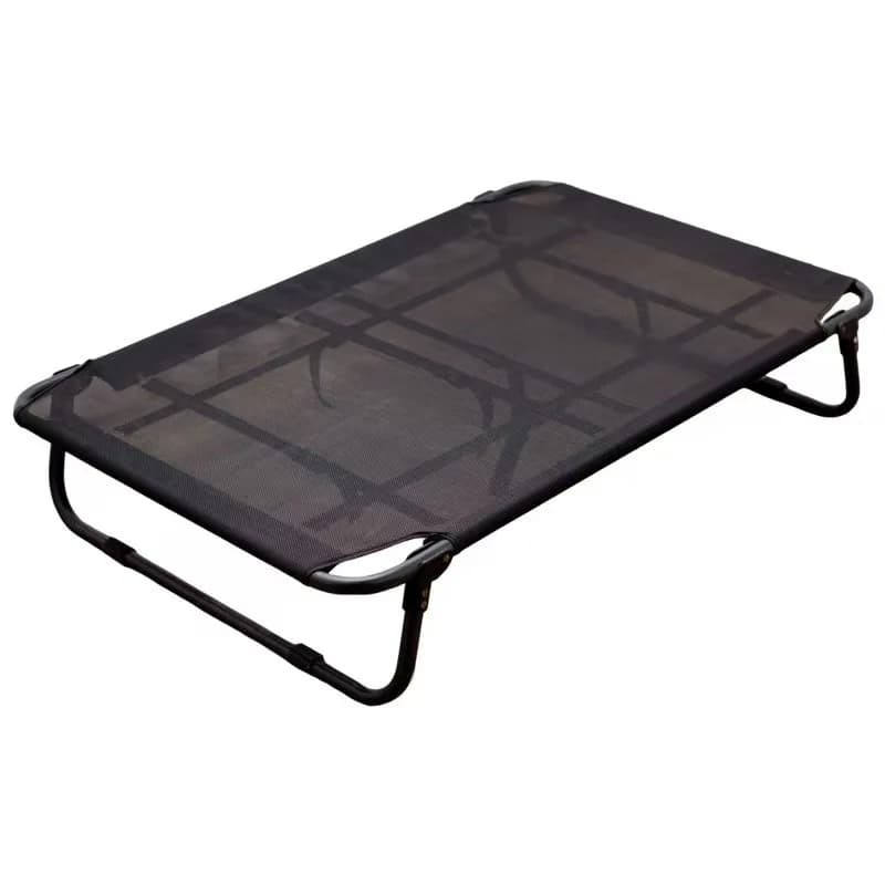 Amaca per Animali Domestici Extra Large con Piedi Antiscivolo per Interni ed Esterni, Telaio Resistente e Traspirante in Rete Rinfrescante, Letto per Cani Resistente ai Morsi