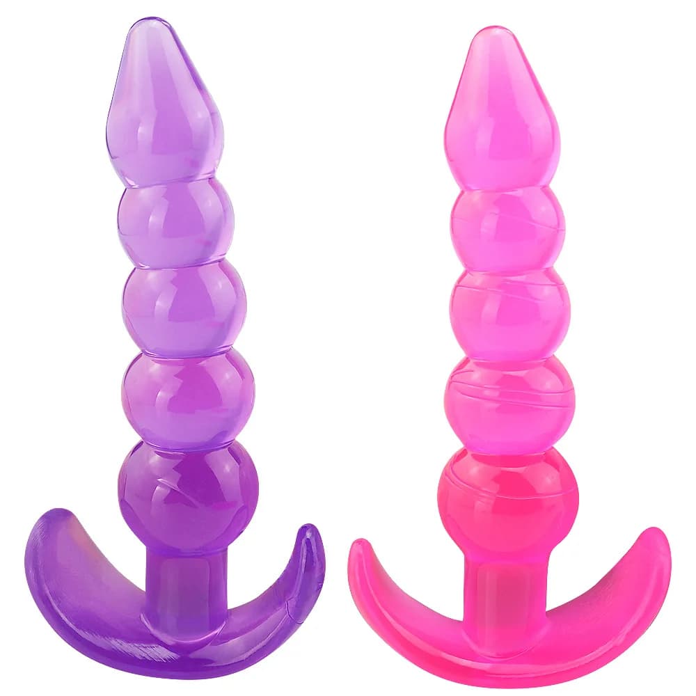 Plug anale Giocattolo del sesso Butt Plug per donna Uomo Gay Prodotti del sesso per adulti Donna 18 Silicone Dilatatore anale Buttplug Anale Ano Palle Perline