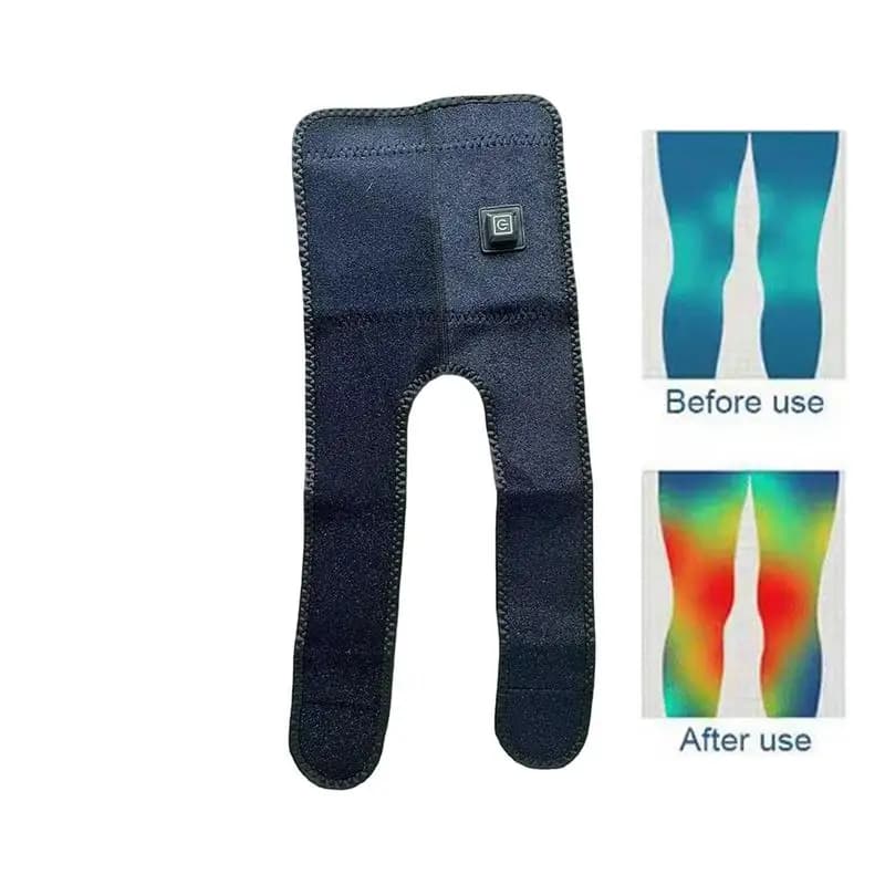 Ginocchiere riscaldate Ginocchiere riscaldate regolabili Ginocchiere avvolgenti USB Scaldino elettrico caldo Ginocchiera con temperatura a 3 marce per gamba e ginocchio