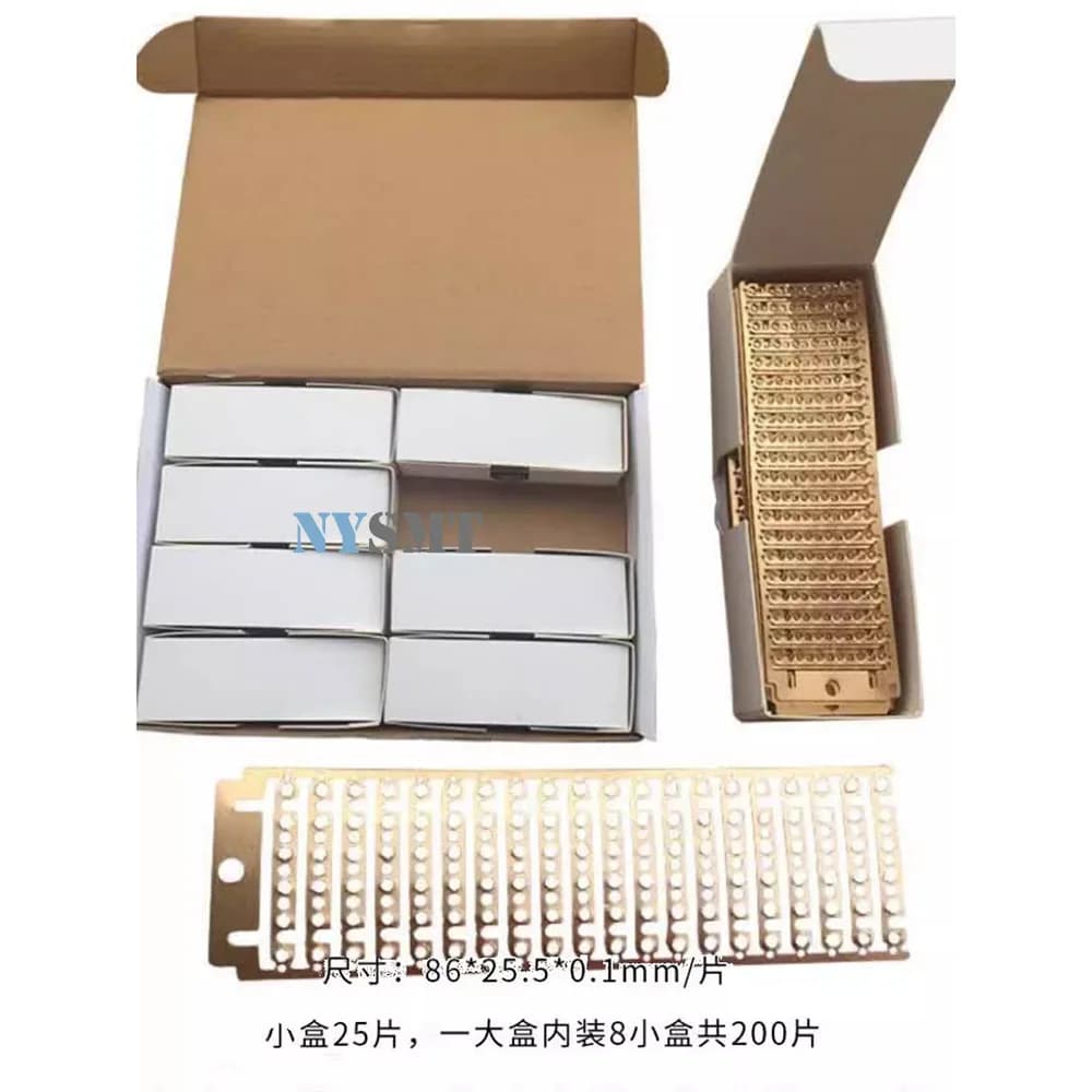 200pcs SMT cucitrice tipo Tandem Connection Splice clip con fibbia in rame per pinze MOA per camioncino