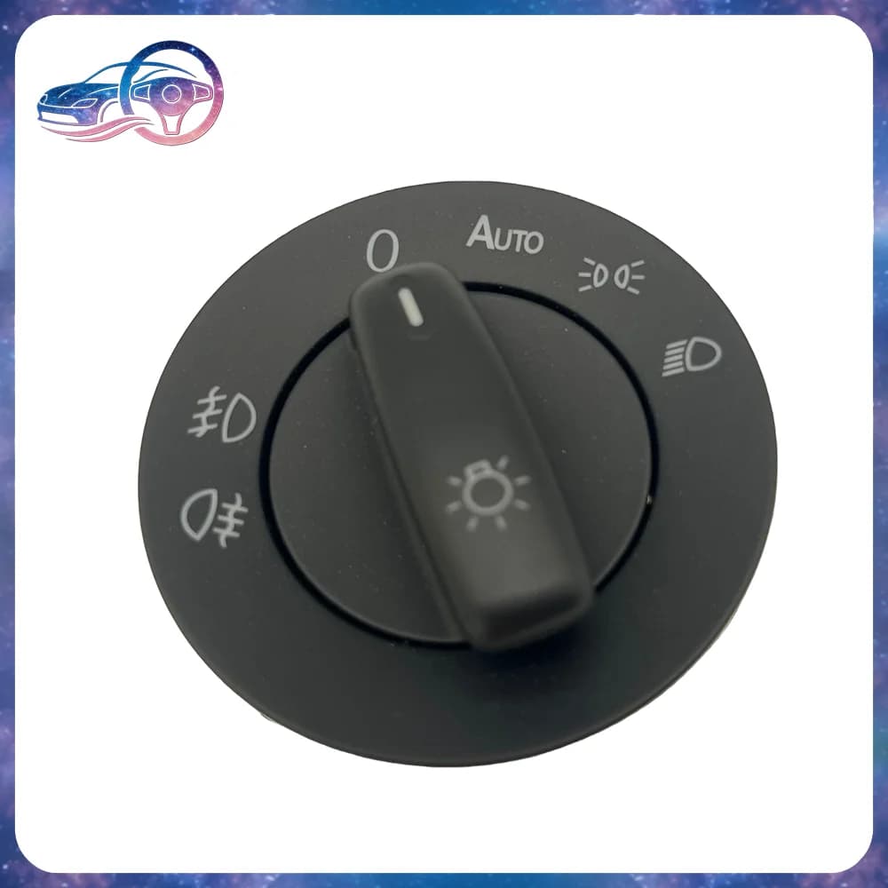 5KD941431B Interruttore di Livellamento Fari per VW Magotan Passat B6B7 Touran Cadillac, Manopola di Controllo Fari a 3 Posizioni, Ricambio