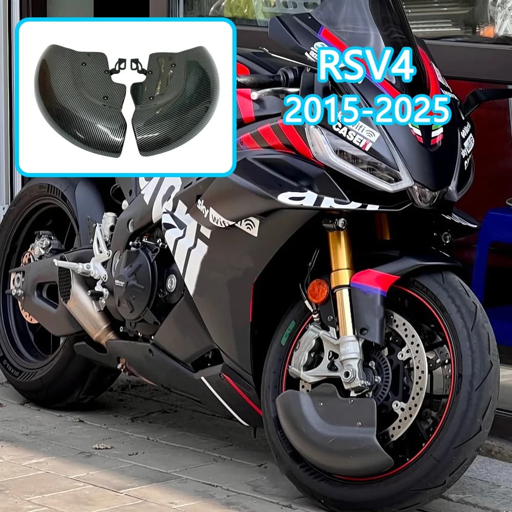 For Aprilia RSV4 2015-2025 Motorcycle caliper wheel cover brake disc radiator protection cover brake disc covers Front Caliper