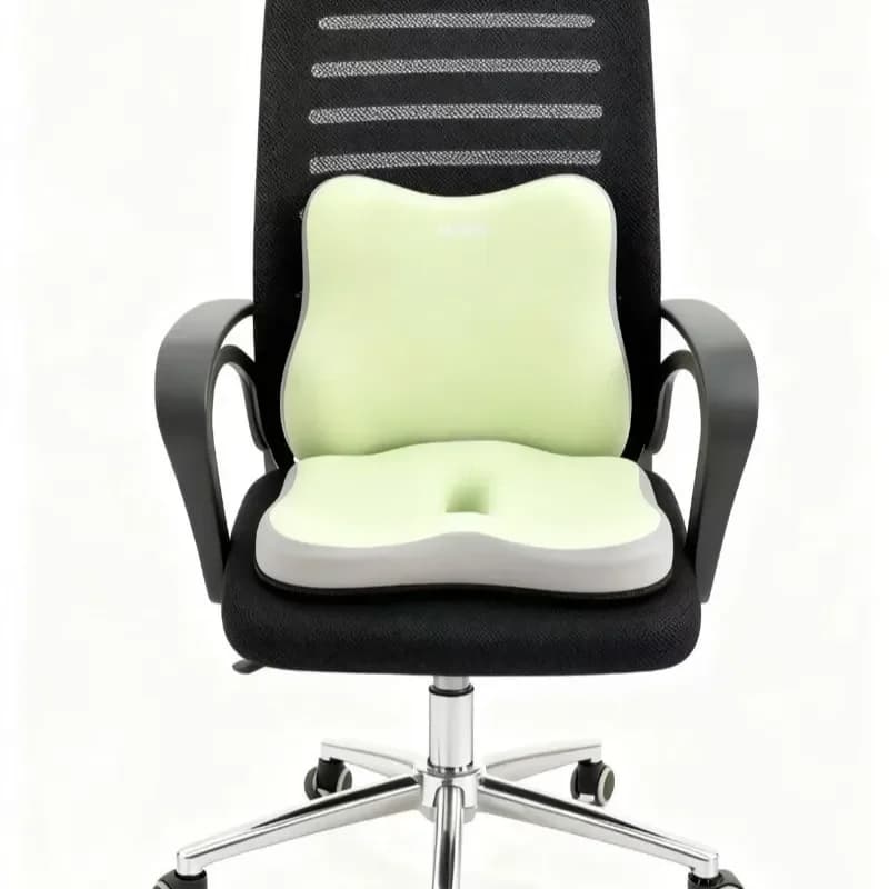 Cuscino del sedile Cuscino in spugna memory dal design ergonomico adatto per sedie da ufficio e sedie a rotelle
