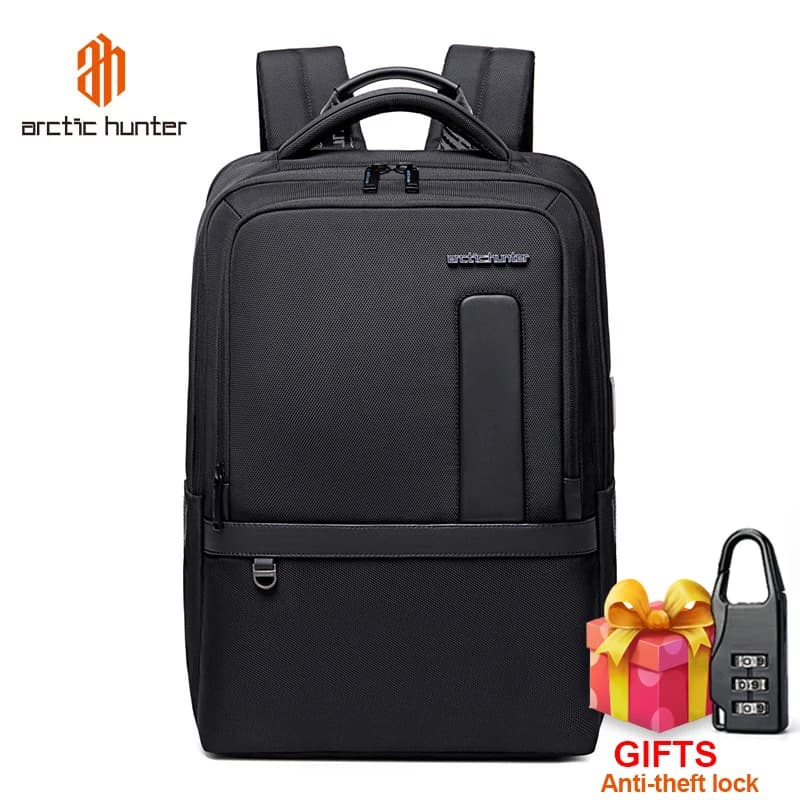 ARCTIC HUNTER High-end Business Backpack Men Can Expand Large-Capacity Business Travel Computer Bag Waterproof Multi-functional