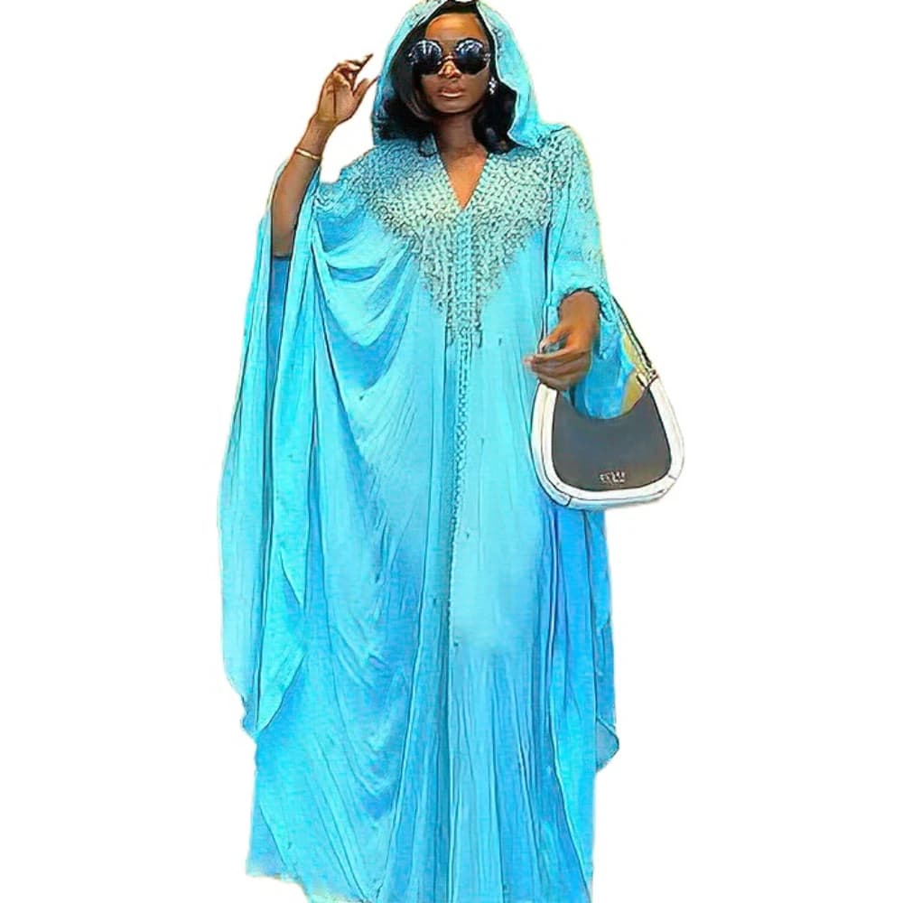 Ramadan Abaya Dubai caftano abito Hijab musulmano abiti da sera africani per le donne Kimono Robe caftano Maxi abiti con interno