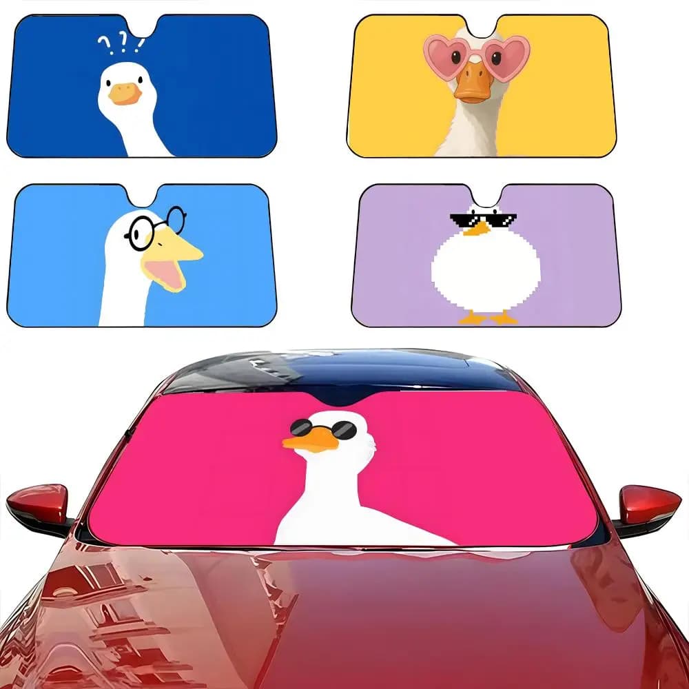 Parasole per auto B-Big White Goose, parasole per parabrezza, parasole protettivi, regali originali per auto.