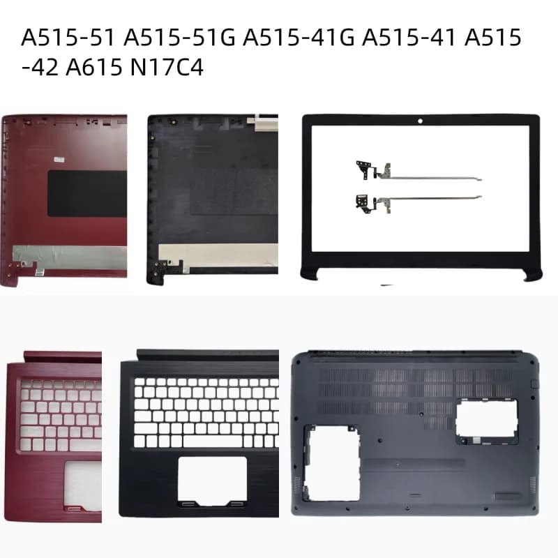 Nuova Cover Posteriore LCD per Laptop Cornice Anteriore per Aspir 5 A515-51 A515-51G A515-41G A515-41 A515-42 A515-42G A615