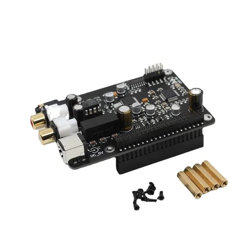 Scheda di trasmissione digitale AK4493 5532 OP AMP I2S 768K DSD512 DSD per Raspberry Pi 2B 3B 3B+ 4B