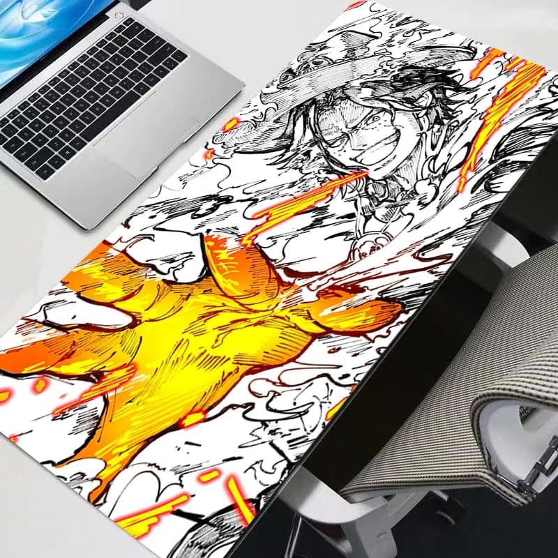 Tappetino per mouse in gomma, grande, per gamer, tappetino da scrivania, tappetino per tastiera, accessori per computer, tappetino resistente per mouse.