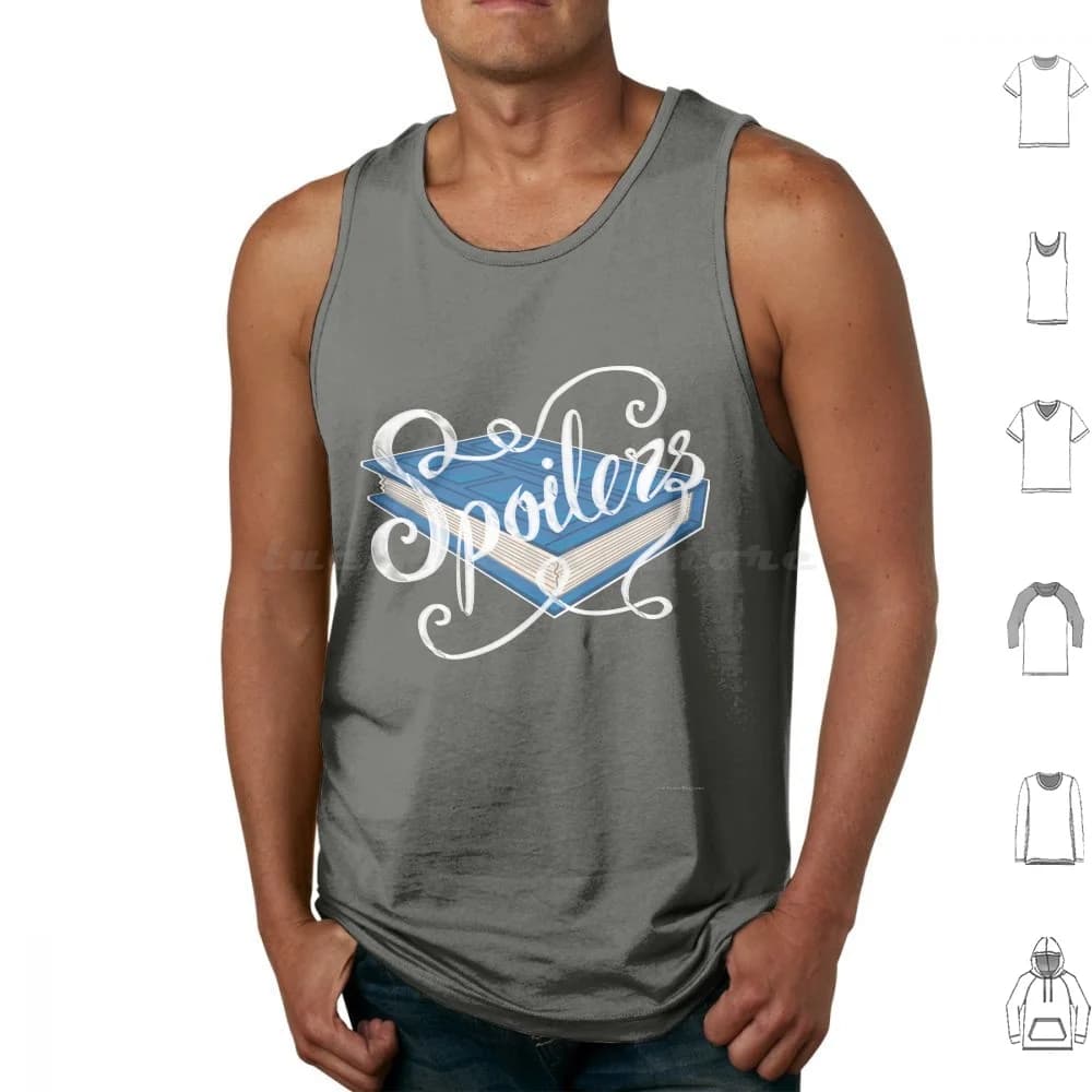 Spoilers.... Tank Tops Print Cotton Spoilers Who River Song Matt Smith David Tennent 11th Pop Culture Exterminate Darleck