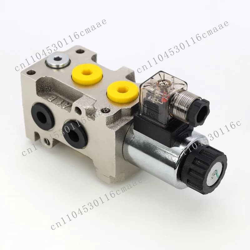 MOP Series Heavy-Duty Solenoid Directional Control Valve 40L/Min for Mobile Hydraulic System