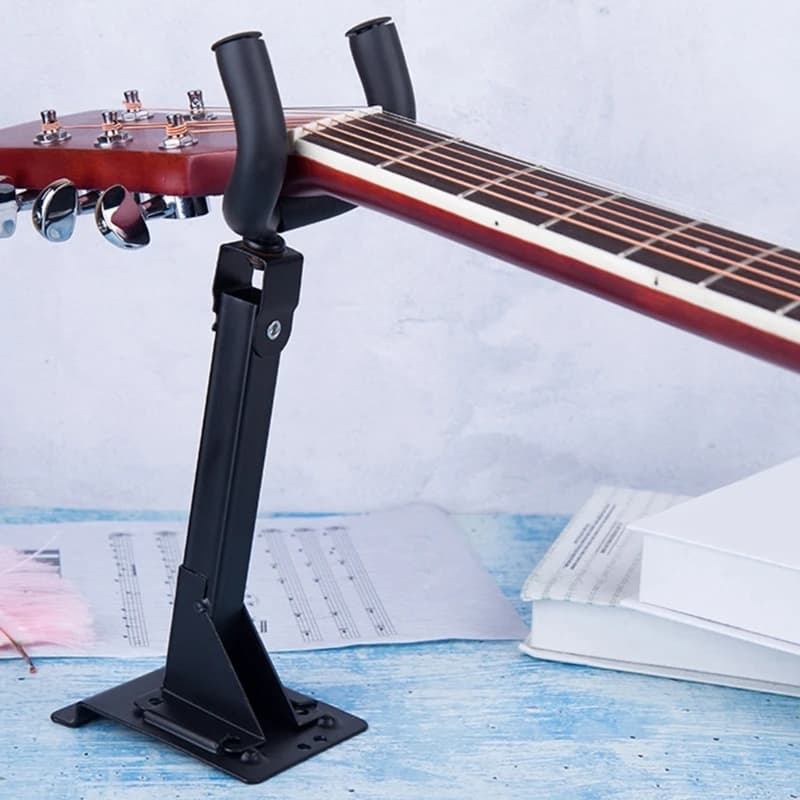 Pack of 2 Metal Ukulele Hanger Iron Texture Perfect for Small Music Instruments