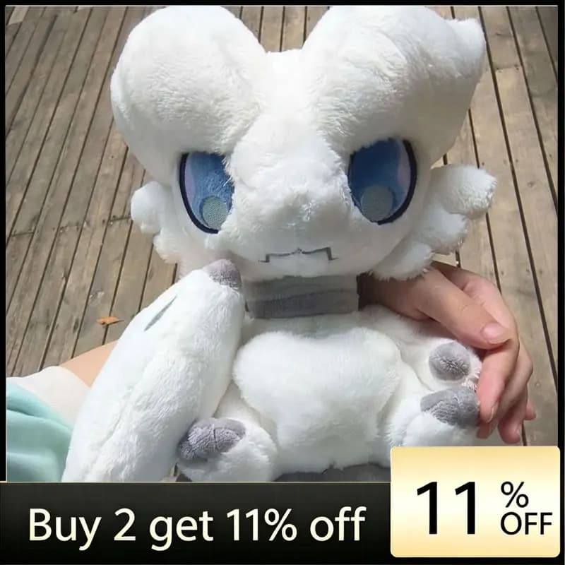 Pokemon Reshiram White Dragon Type 30cm Large Soft Cotton Plush Doll Cute Collectible Stuffed Toy Birthday Present for Fans