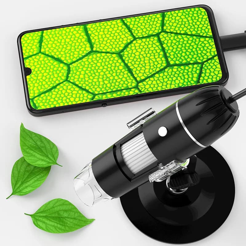 Microscopio digitale wireless Lente d'ingrandimento 1600X Telecamera elettronica USB professionale Wifi per strumenti di ispezione PCB per smartphone