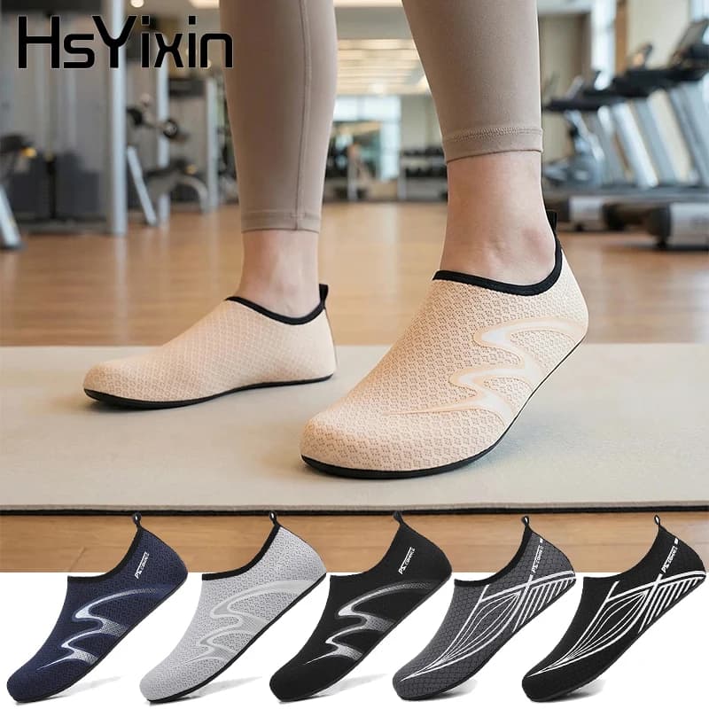 Outdoor Dive Socks Anti-slip Drying Fast for Beach, Surfing, Snorkeling, Yoga, Water Shoes at Feet Nudes