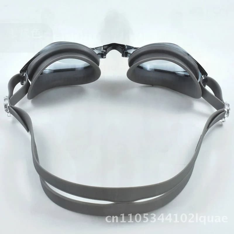 Adult Waterproof Swimwear Set with Enamel Sub Glasses Silicone Swim Caps Ear Caps with Nose Clips HD Flip in Box