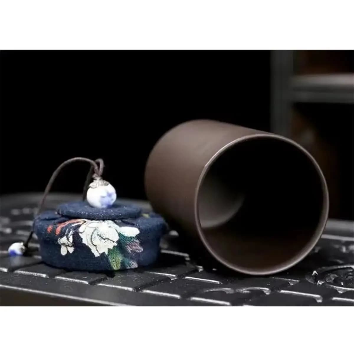 Portable Ceramic Teaware Set Chinese Tradition Tea Set with Bag Tea Cups of Tea Ceremony