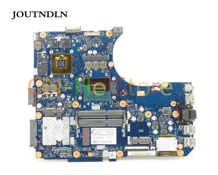 Scheda madre del computer portatile originale PER Asus GL551JM N551JM 60NB06R0-MB3110 W/I7-4710HQ e GTX860m 4G GPU testata