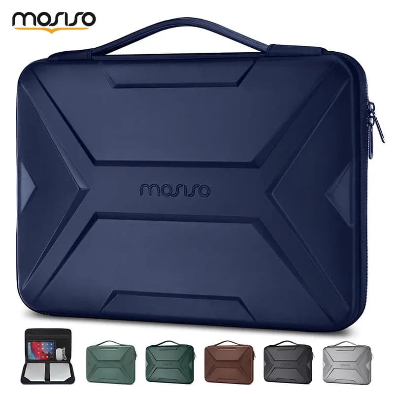 Borsa per laptop impermeabile per MacBook Air Pro 13 14 15 16 pollici M1 M2 M3 HP Dell Lenovo Asus Custodia per valigetta per notebook