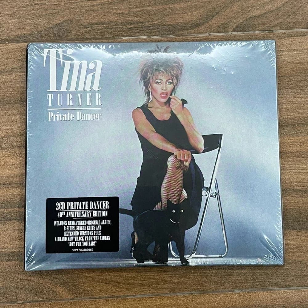 Tina Turner Private Dancer Edizione 40° Anniversario 2CD Remastered Pop Rock Hits What's Love Sealed Oggetto da Collezione
