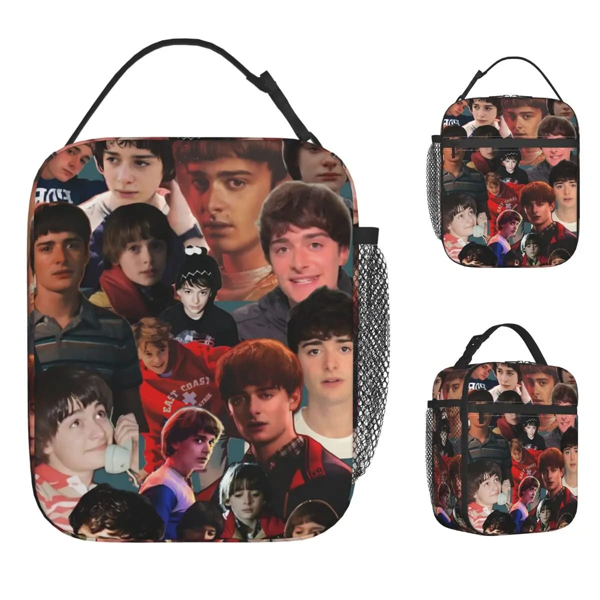 Will Byers Borsa per il pranzo Scatola per il pranzo isolata portatile Borsa termica per grafica per ufficio per bambini Borse termiche impermeabili casual