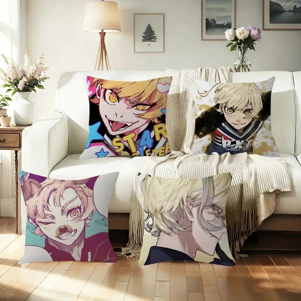 Anime Charles Chevalier Cushion Cover Inches Farmhouse Decor Home Throw Pillow Covers for Couch Decorations