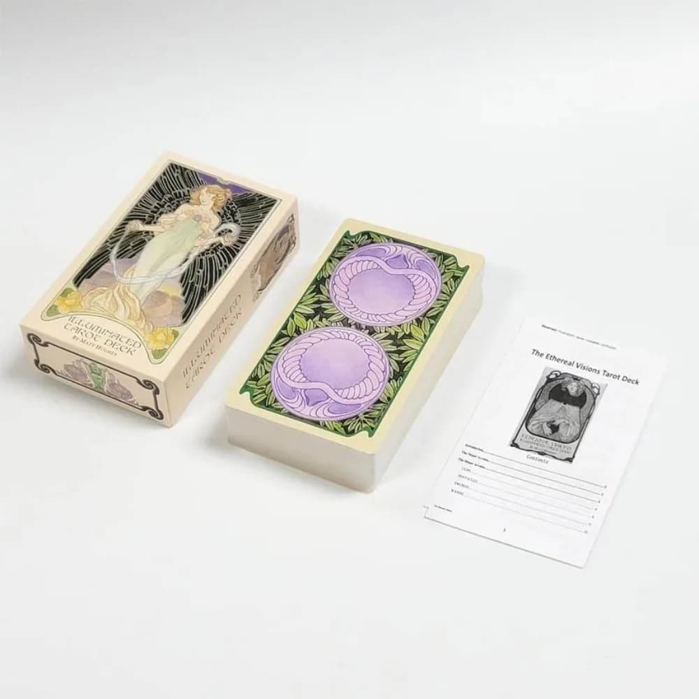 Giochi di carte manuali con carta dei tarocchi illuminata 12 x7cm