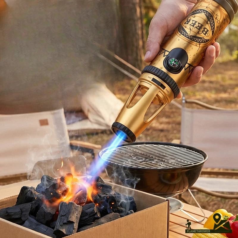 Metal Multi functional Direct Charging Spray Gun Inflatable Windproof Lighter High quality Welding Gun Kitchen Gift Accessories