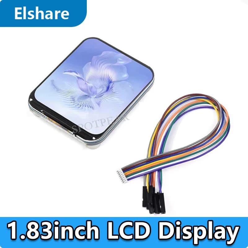 Display LCD Raspberry Pi da 1,83 pollici 240×280 NV3030B per Arduino, supporta ESP32S3 /Pico /STM32