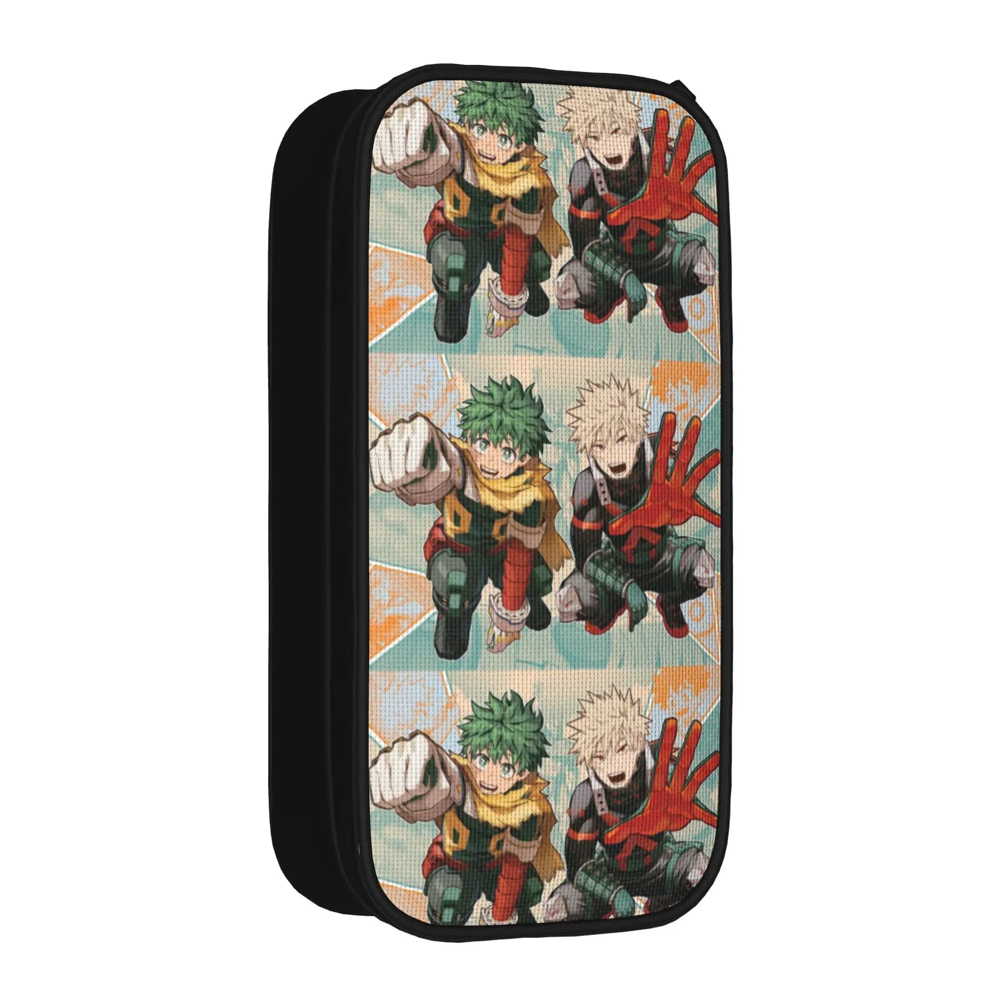 Custom Kawaii My Hero Academias Pencil Case for Boy Girl Large Capacity Pencil Box School Accessories