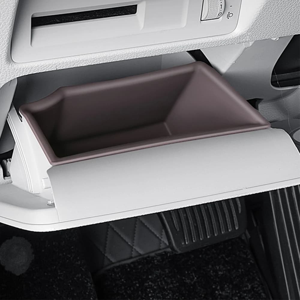 Per il 2020-2025 BYD Seal U Sealion 6 Song Plus Scatola di immagazzinaggio in silicone sotto il volante Car Center Console Scatola di immagazzinaggio Forniture