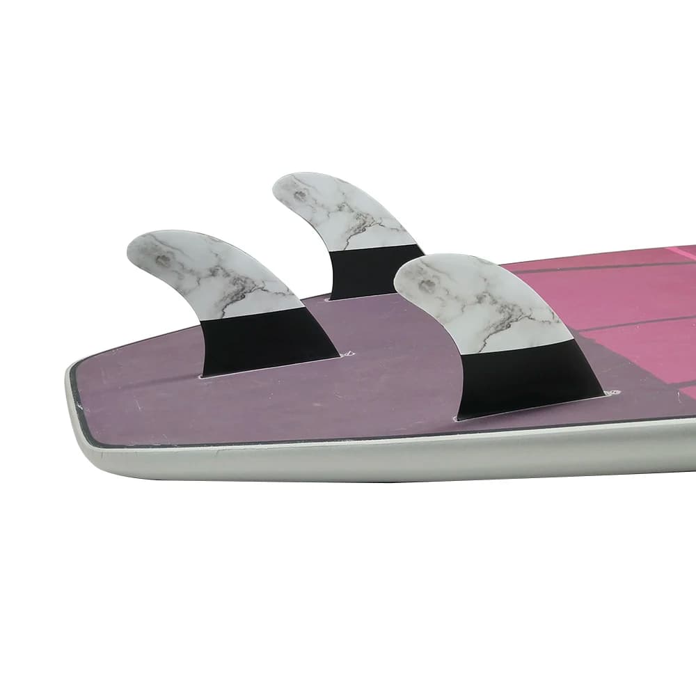 Pinne da surf Tri Pinne Set per tavola corta UPUSRF FUTURE Pinne Propulsore, Stabilizzatore per kayak, G5/G7, Linguette singole, M/L