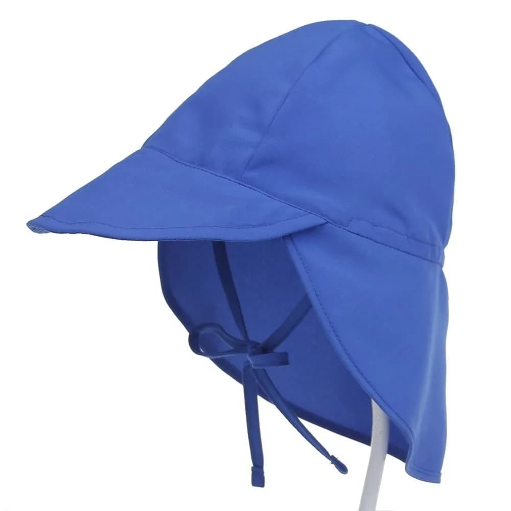 Solid Color Breathable Bucket Hat with Windproof Rope Panama Cap Solid Color Sunshade Hat Sun Hat Baby Accessories