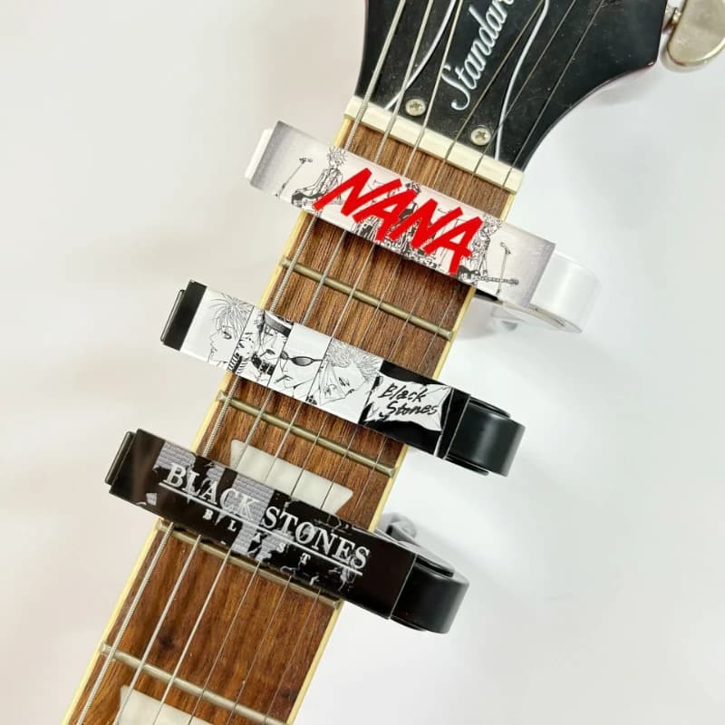 Anime NANA Oosaki Nana Pietre Nere BLAST Cosplay Plettro per Chitarra 5 Pz/set Plettro Capotasto Accessori Prop Regalo