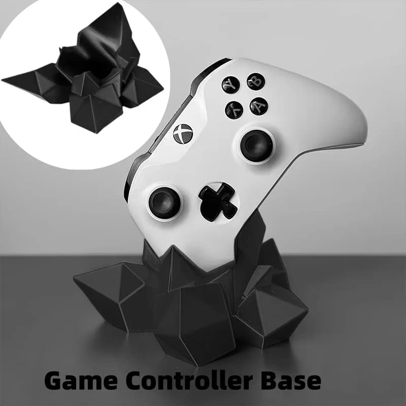 1 pz espositori per controller di gioco a forma di cristallo ornamento di base scaffali decorativi per la casa accessori per Xbox Ps4 Ps5