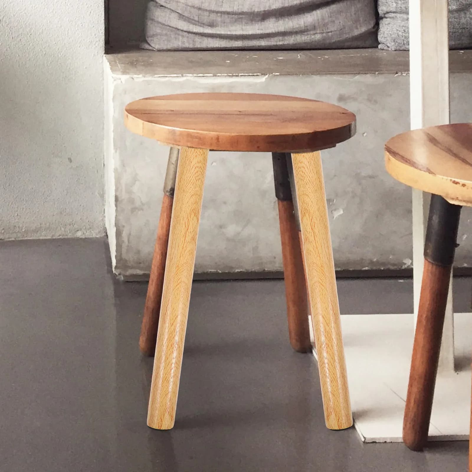 Set di 1 Gamba per Mobili in Legno Premium, Robusta, per Sostituzione Gambe di Tavoli, Armadi, Sedie da Pranzo, Riparazione Piedi Divano