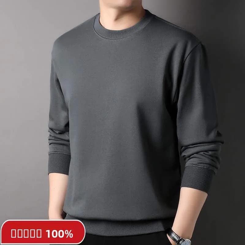 Men's Sweatshirt Spring Autumn New Large Version Fluffy Versatile mid Youths Heavyweight Casual Loose Fit Hoodie