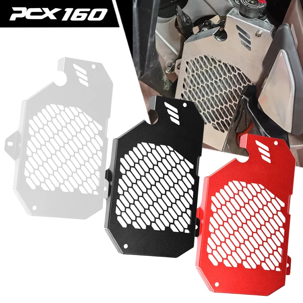 Motorcycle pcx 160 CNC Alumiunm Radiator Grille Cover Guard Protection Protetor For HONDA PCX160 PCX 160 pcx160 2021 2022 2023
