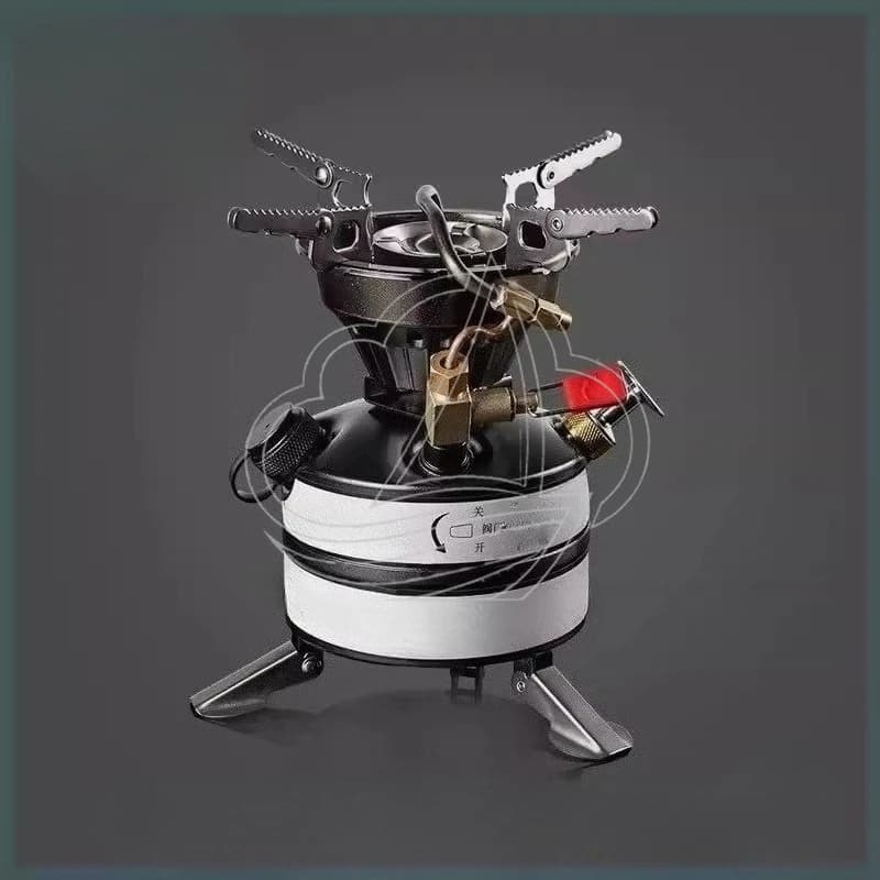 All-in-One, Multi-Fuel Burner for Open Kitchen and Picnic