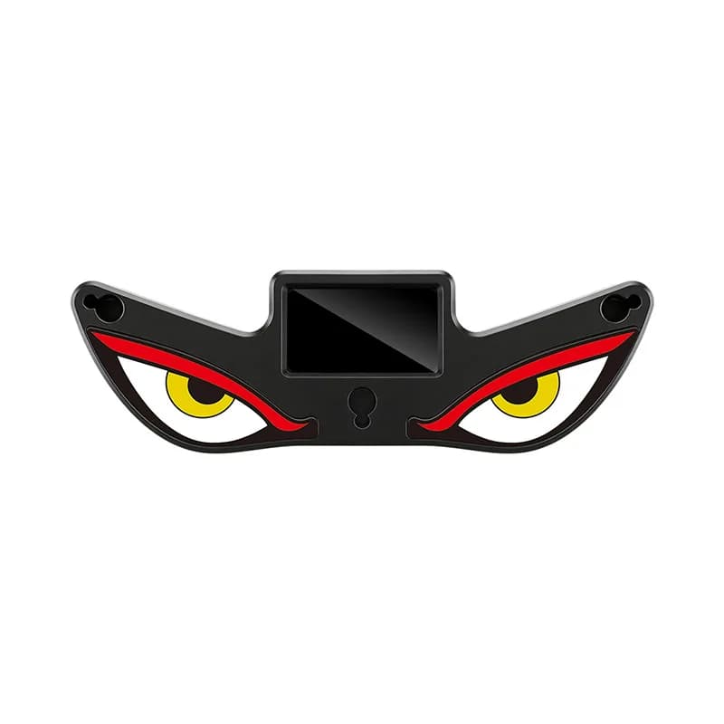 Adesivi Divertenti a Forma di Occhi LED per Luci Posteriori, 1 Pezzo, Adesivi Personalizzati Universali per Auto, Moto, Casco da Ciclismo, Accessori