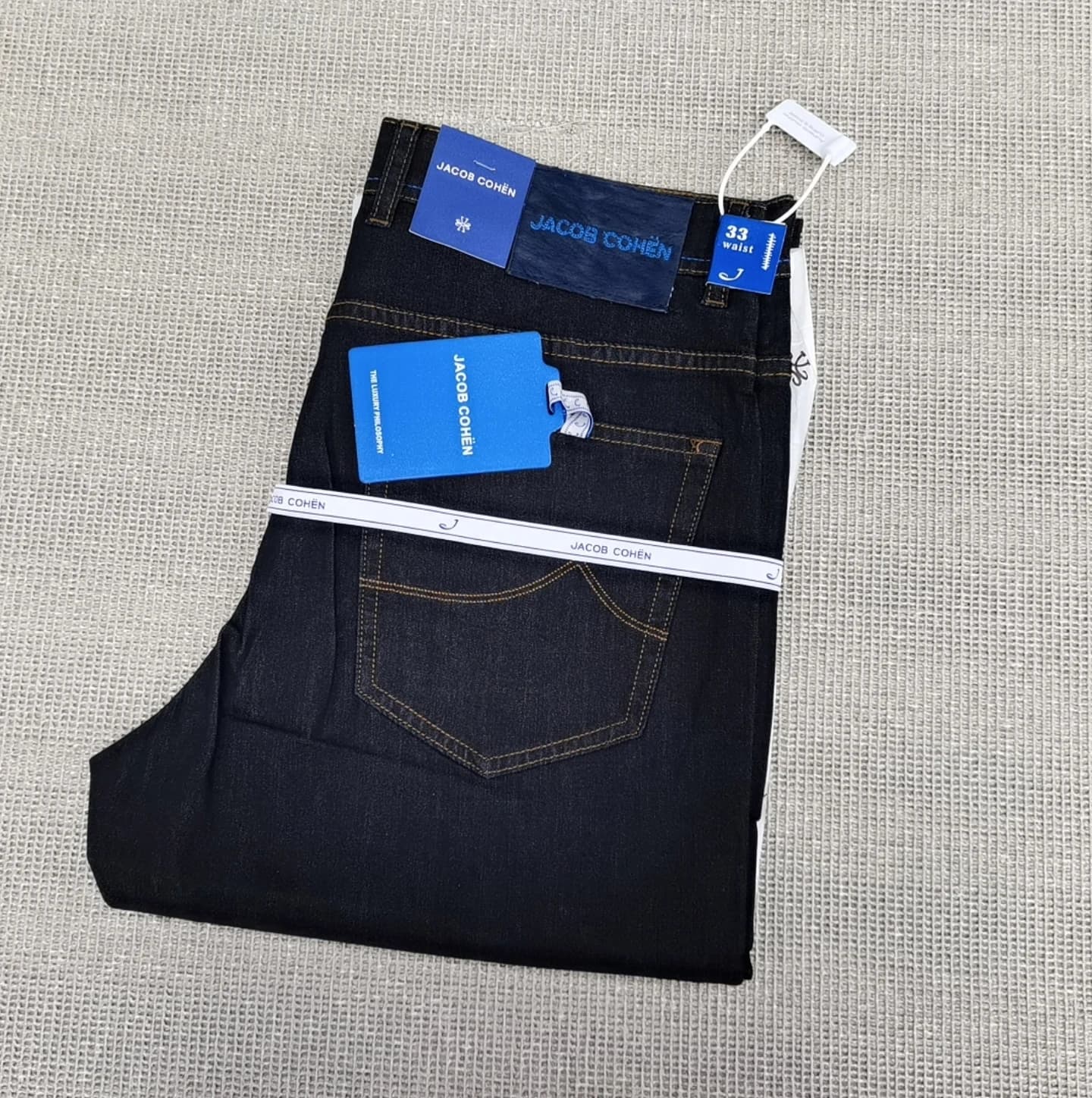 OECHSLI Jeans in cotone sottile da uomo 2026 Primavera Estate nuova moda dritto traspirante all'aperto comfort cerniera pantaloni di grandi dimensioni 30-40