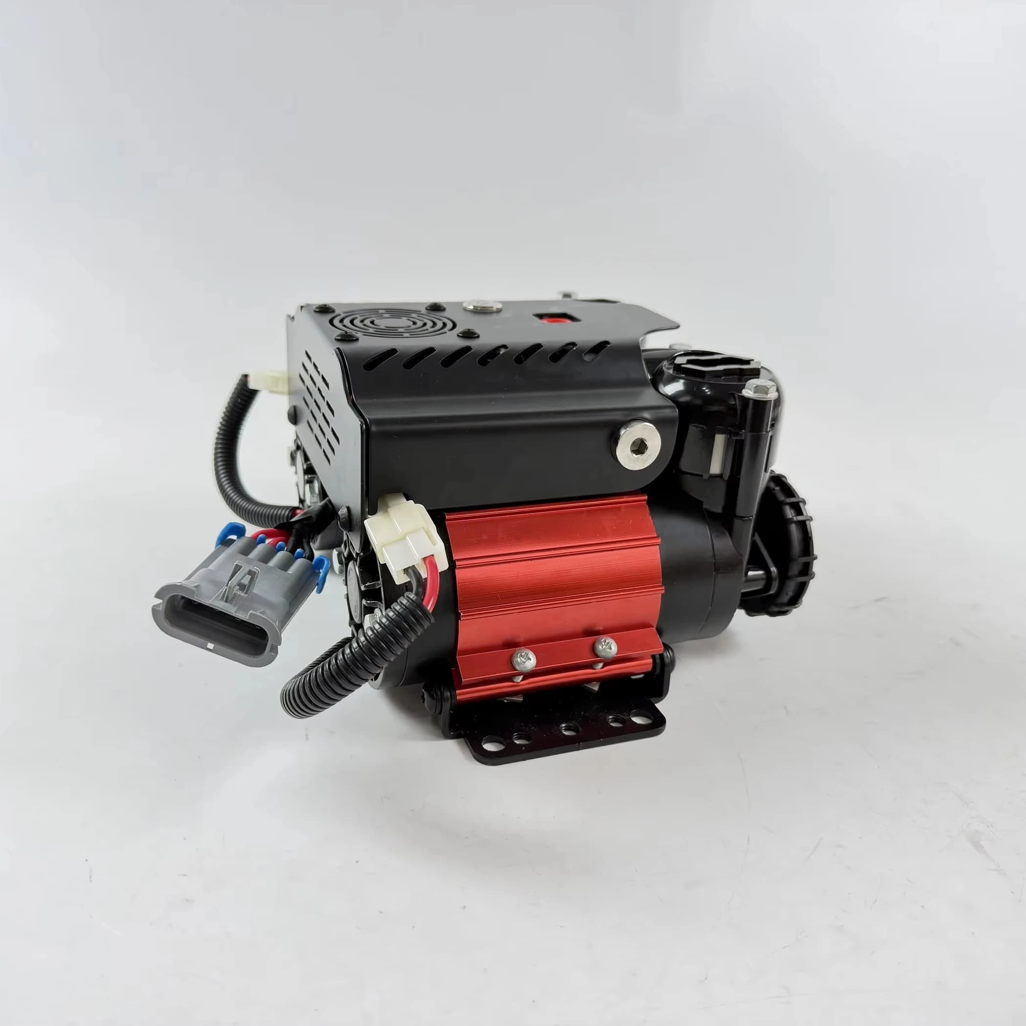 Gonfiatore per pneumatici a doppio cilindro DC 12v 44mm Prestazioni massimo elevate Pompa d'aria di bordo 4x4 Alimentazione Compressore d'aria per auto doppia