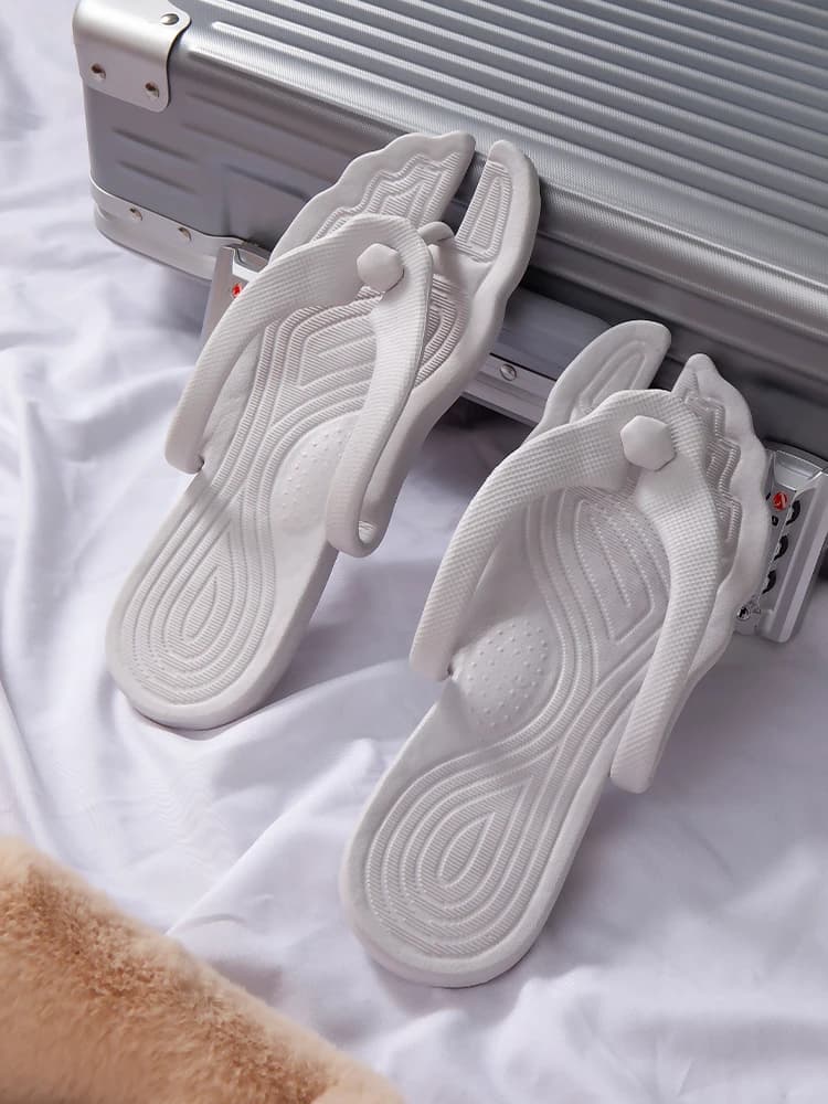 Scivoli da spiaggia per donna Pantofole da spiaggia da uomo Supporto per arco Scivoli pieghevoli ad asciugatura rapida per viaggi d'affari Viaggi Giardino Doccia yoga