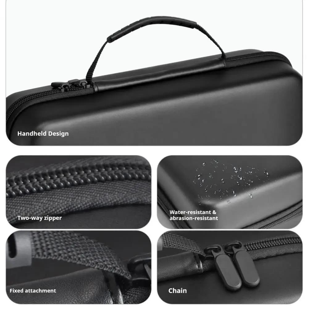 Game Device Storage Box Carrying Case for Legion Go S Portable Hard Travel Pouch Shockproof Protective Storage Bag with Handle