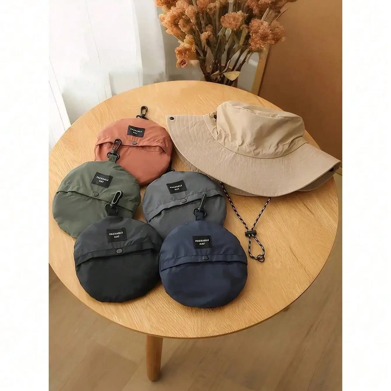 Cappello da pescatore impermeabile da 1 pezzo, pieghevole e richiudibile, leggero e ad asciugatura rapida, per donna