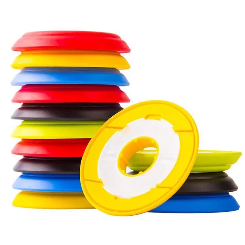 Main Line Box Fishing Equipment Silicone Main Bobbin Does not damage line Fishing accessories with main closed fishing coil winding
